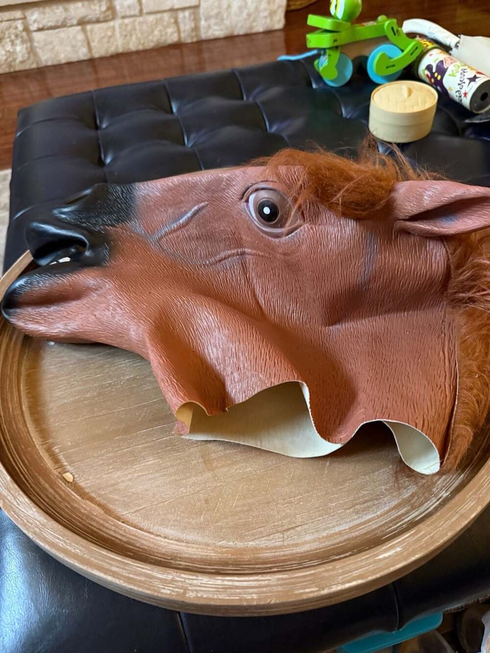 Latex Horse Head Mask- New